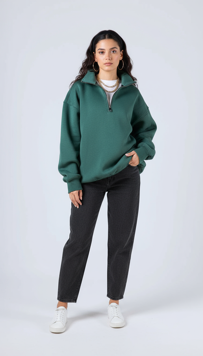 Quarter Zipper