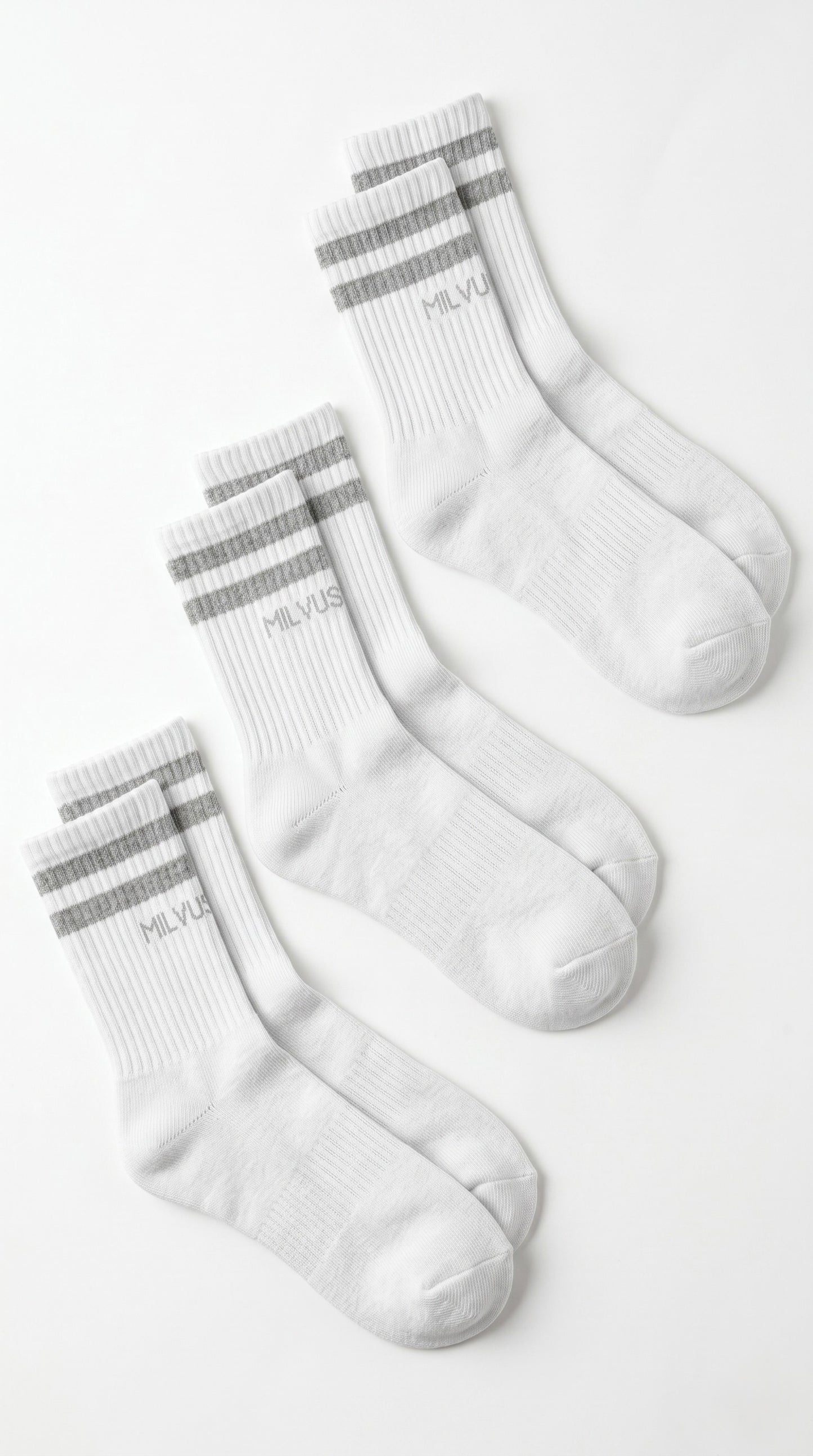 Women's Crew Socks (Pack of 3)