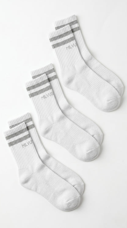 Women's Crew Socks (Pack of 3)
