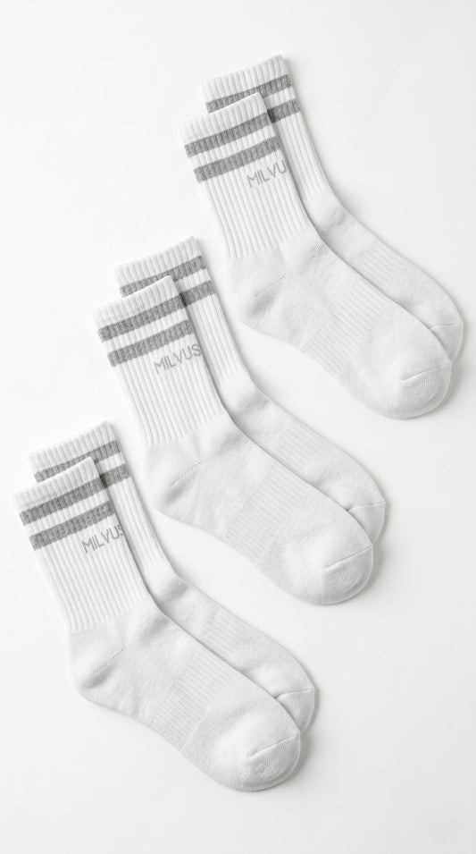 Women's Crew Socks (Pack of 3)