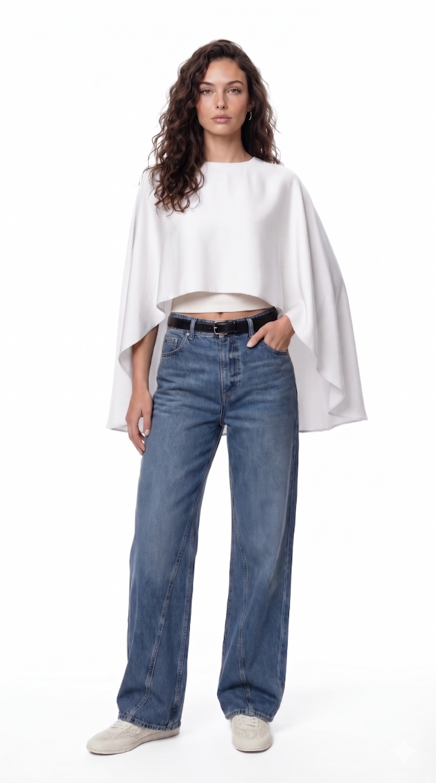 Silk Poncho