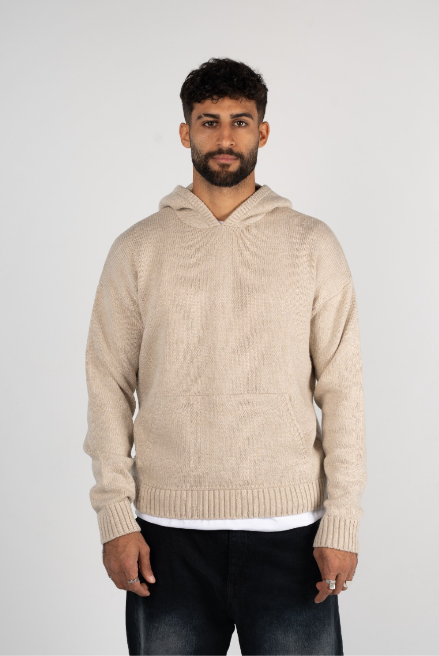 Knitted Hoodie