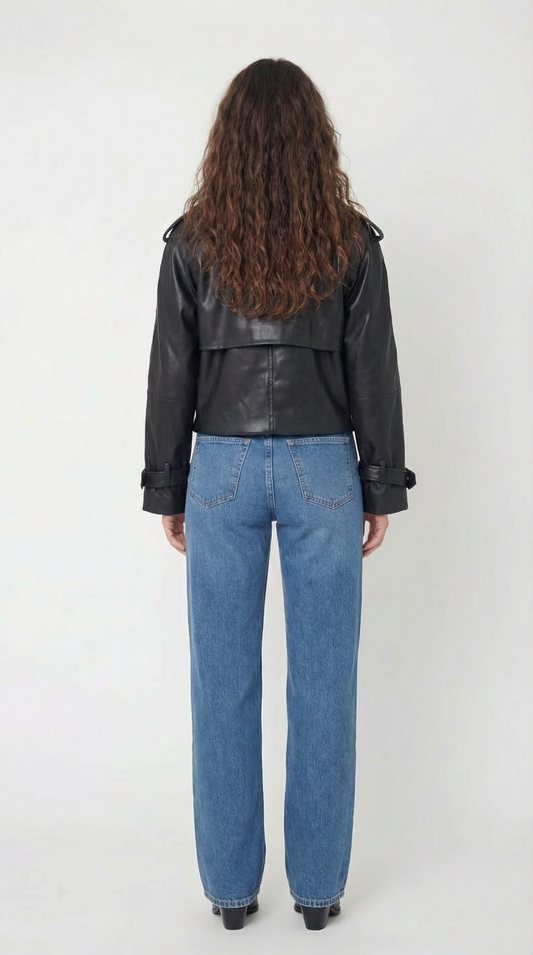 Leather jacket