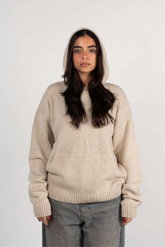 Knitted Hoodie