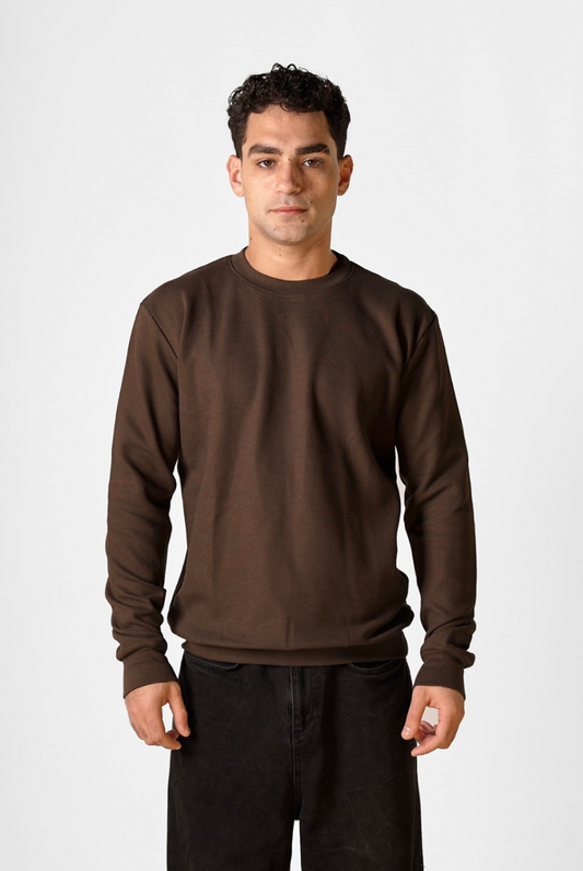 Textured sweater